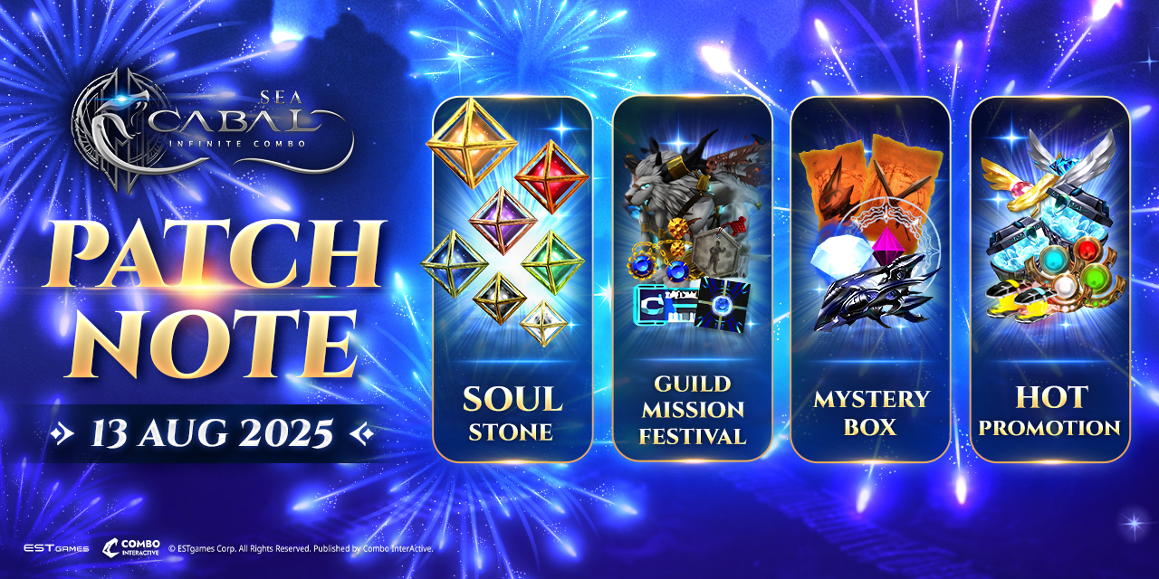 [Patch Note] 📝13 August 2025 | Soul Stone System is here!