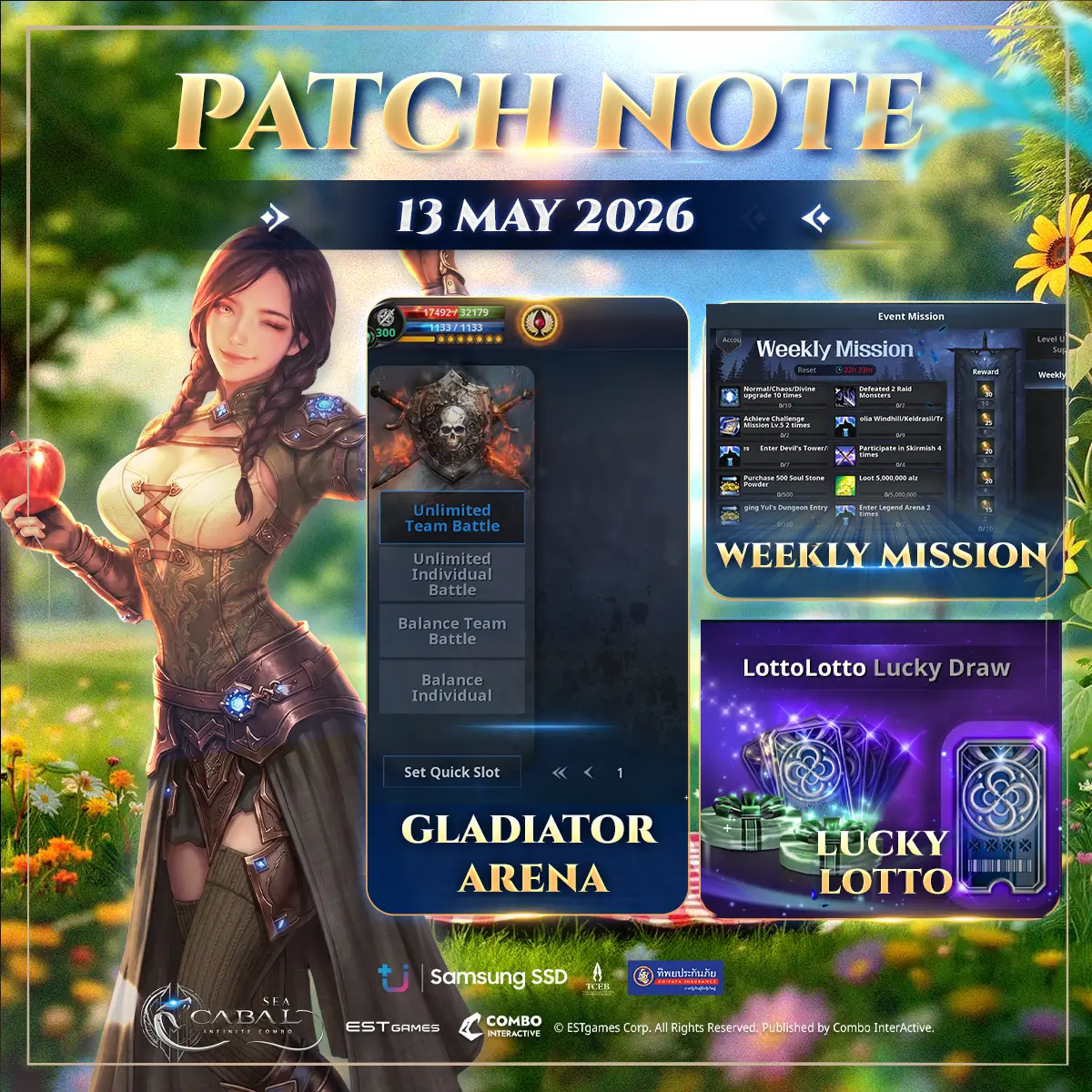 [Patch Note] 13.05 Patch Note has Arrived!