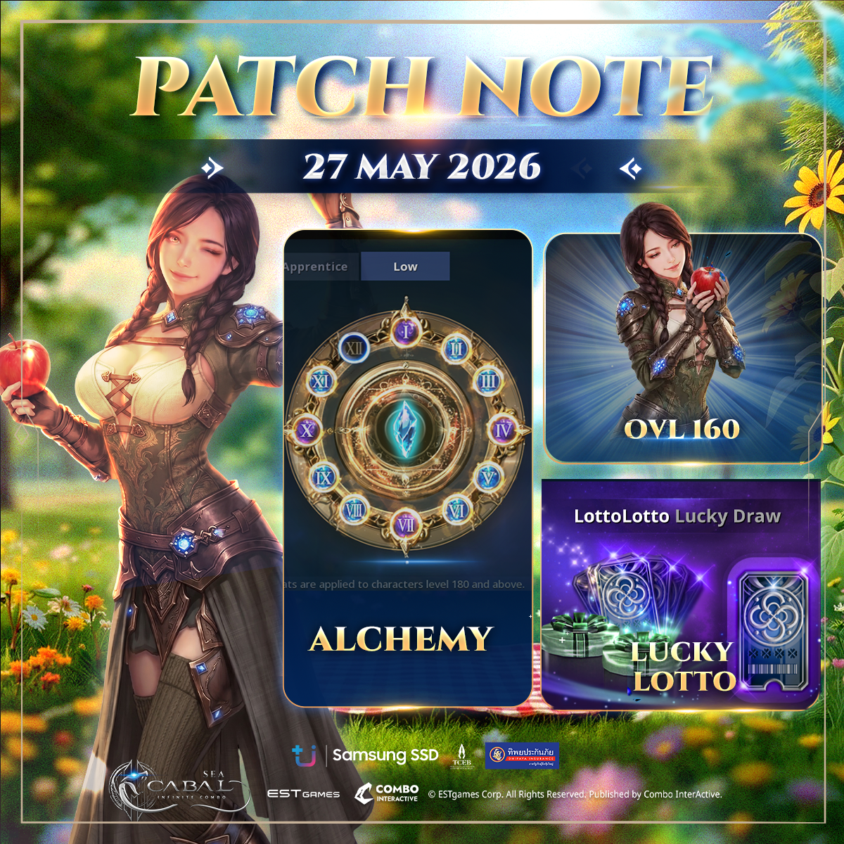 [PATCH NOTE] MAY 27, 2026 New Systems Unlocked: Alchemy & OVL 160